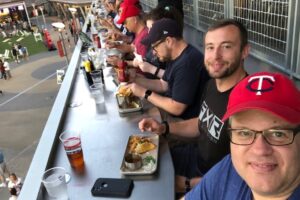 Anoka Toastmasters evening at the Twins